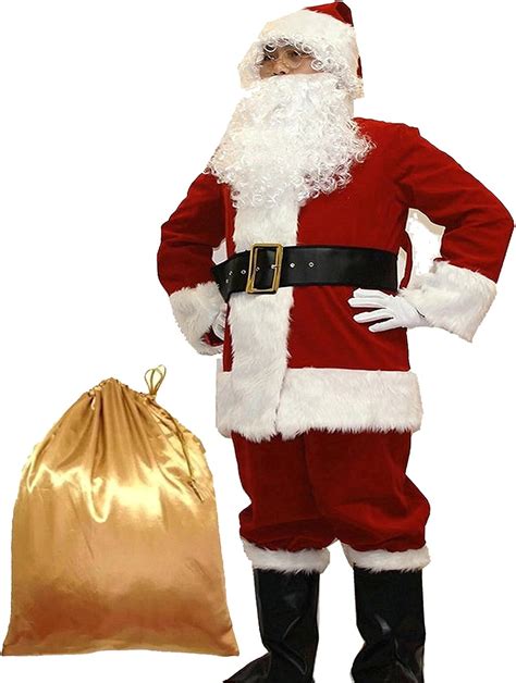 amazon santa suit|santa suits for sale amazon.